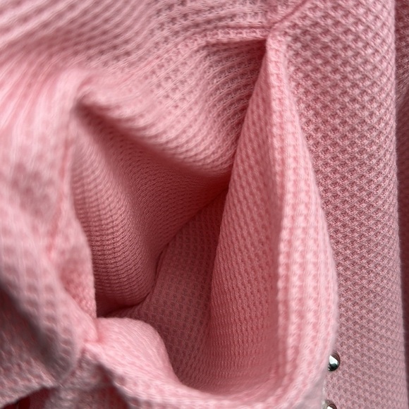 Blue Velvet Pink Boxy Oversized Short Sleeve Tee Size S - Picture 14 of 16